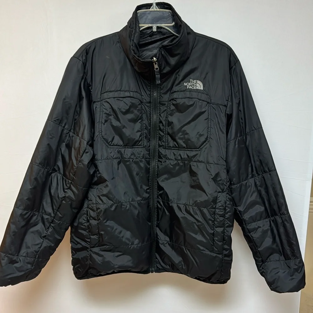 North Face Jacket Men’s Reversible Black Size Large